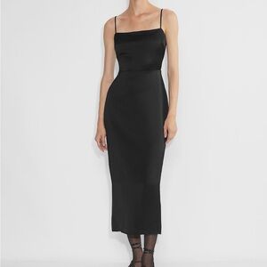 Madelyn Satin Dress — Aritzia